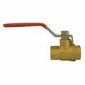 Jones Stephens 1/2 in. Brass Ball Valve, Threaded B67201